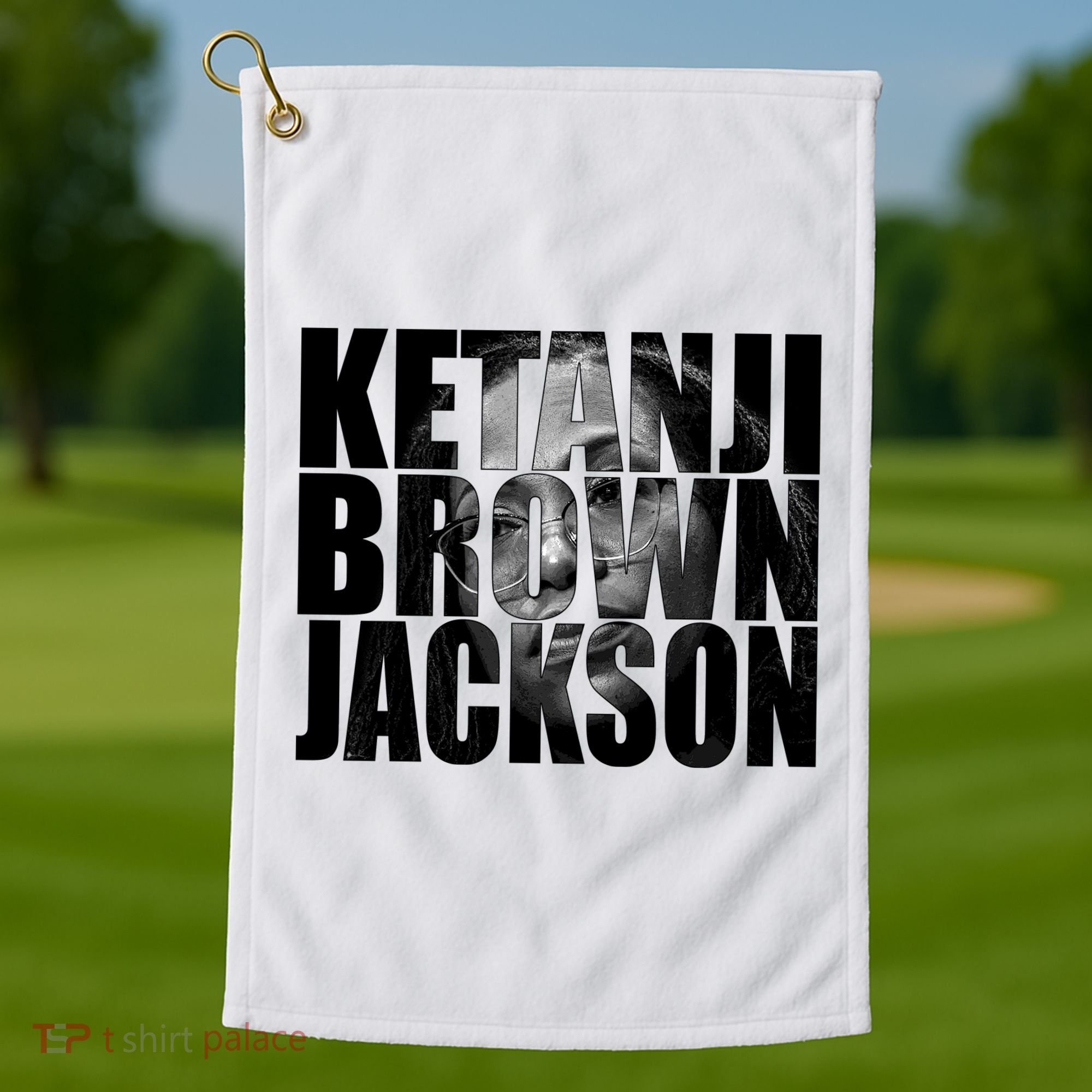 Ketanji Brown Jackson Supreme Court Justice Golf Towel
