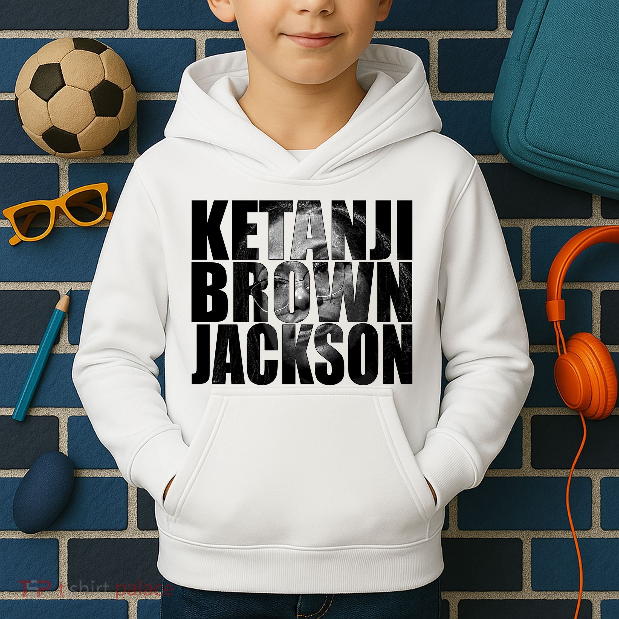 Ketanji Brown Jackson Supreme Court Justice Kids Hoodie