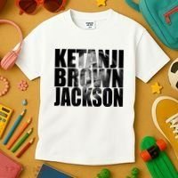 Ketanji Brown Jackson Supreme Court Justice Kids T-Shirt thumb 3