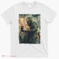 Kaiju Birthday Japan Monster Movie Bday Party Japanese T-Shirt thumb 0