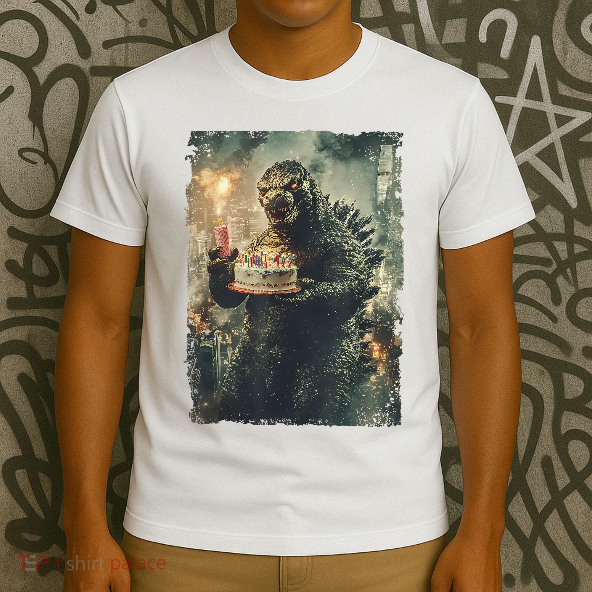 Kaiju Birthday Japan Monster Movie Bday Party Japanese T-Shirt