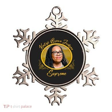 Ketanji Brown Jackson Supreme Ornament