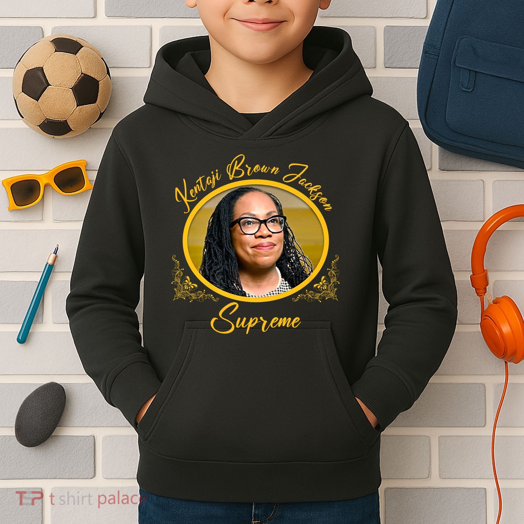 Ketanji Brown Jackson Supreme Kids Hoodie