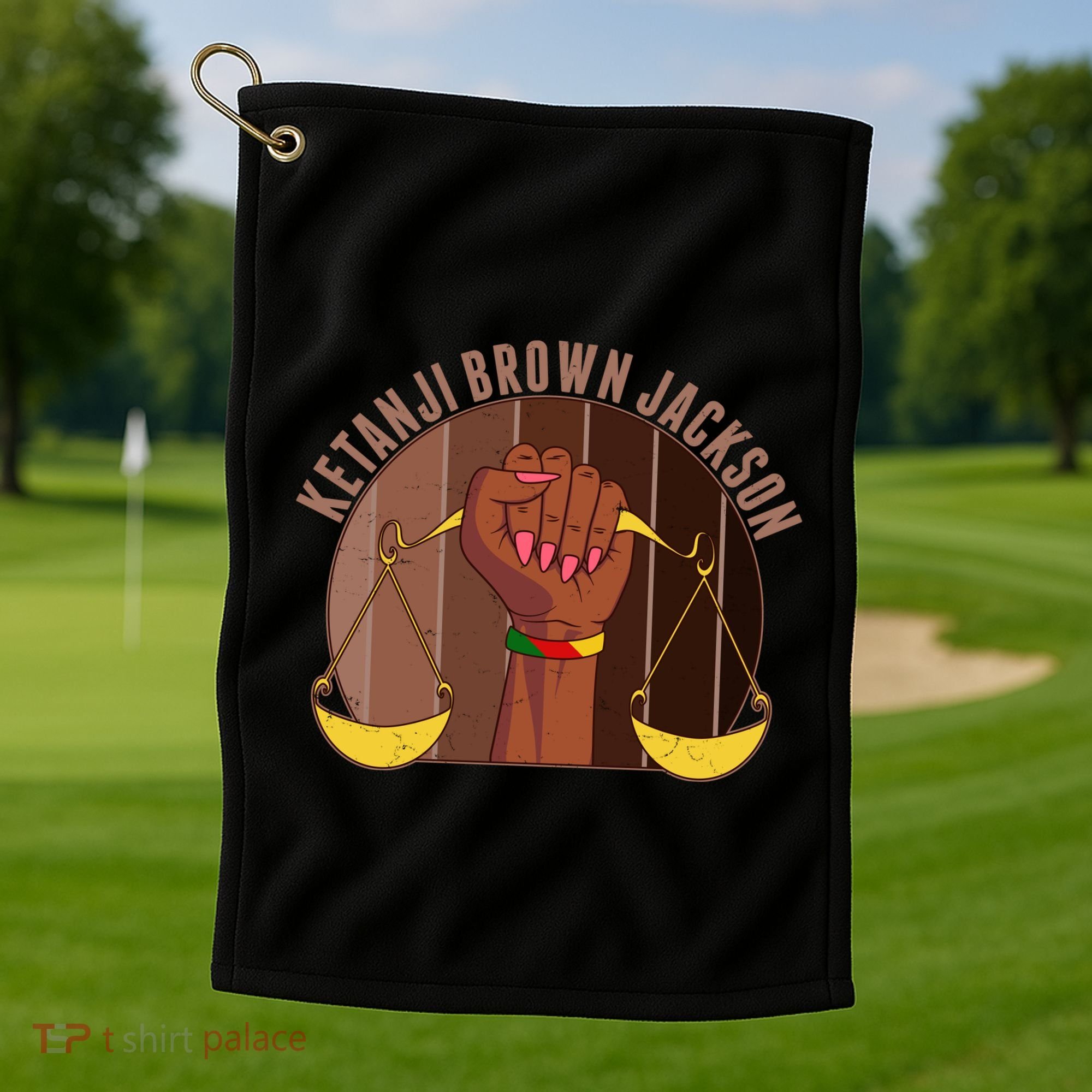 Ketanji Brown Jackson Supreme Court Justice Golf Towel