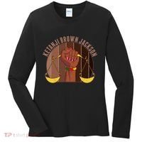 Ketanji Brown Jackson Supreme Court Justice Women's Long Sleeve Shirt thumb 0