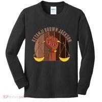 Ketanji Brown Jackson Supreme Court Justice Kids Long Sleeve Shirt thumb 0