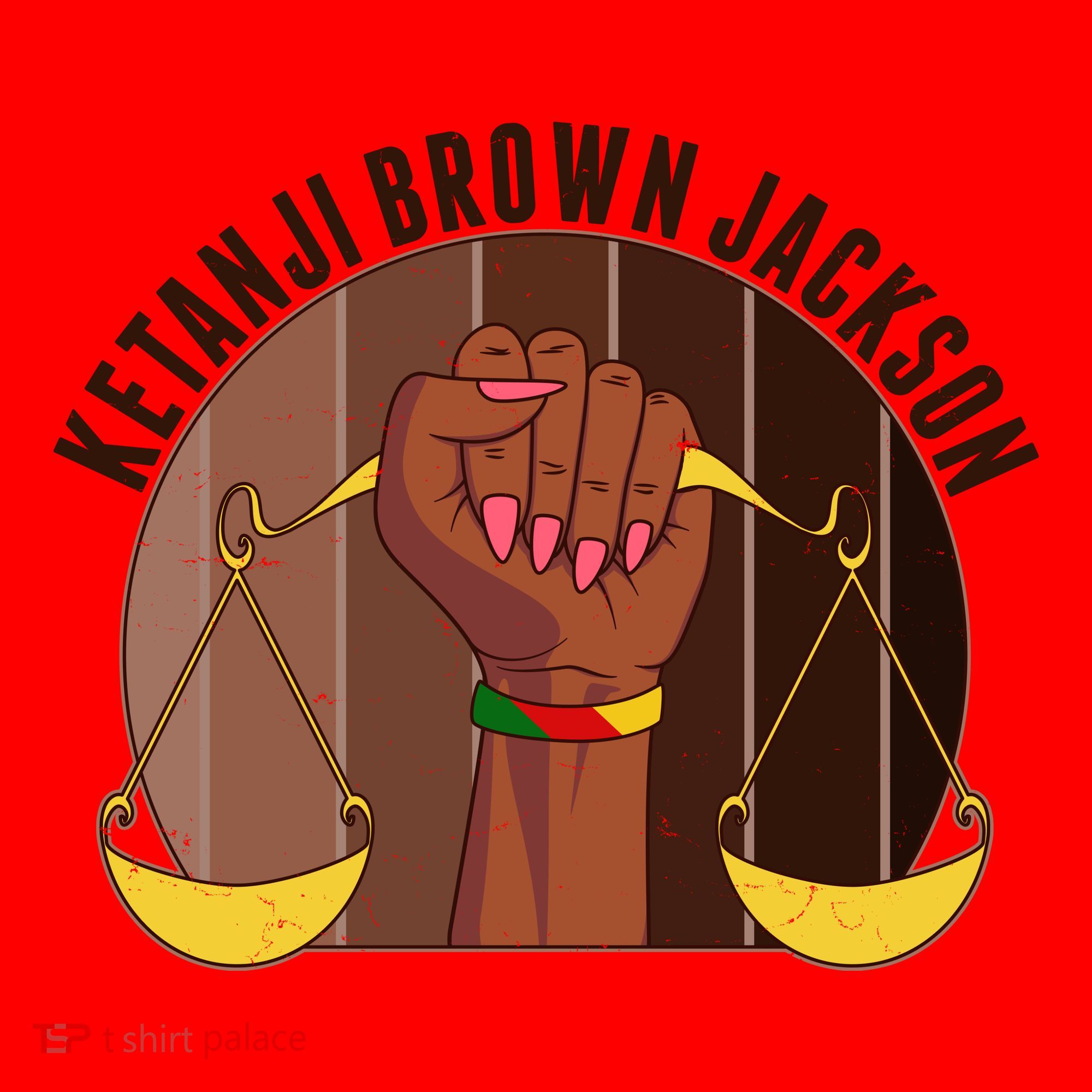 Ketanji Brown Jackson Supreme Court Justice Santa Hat