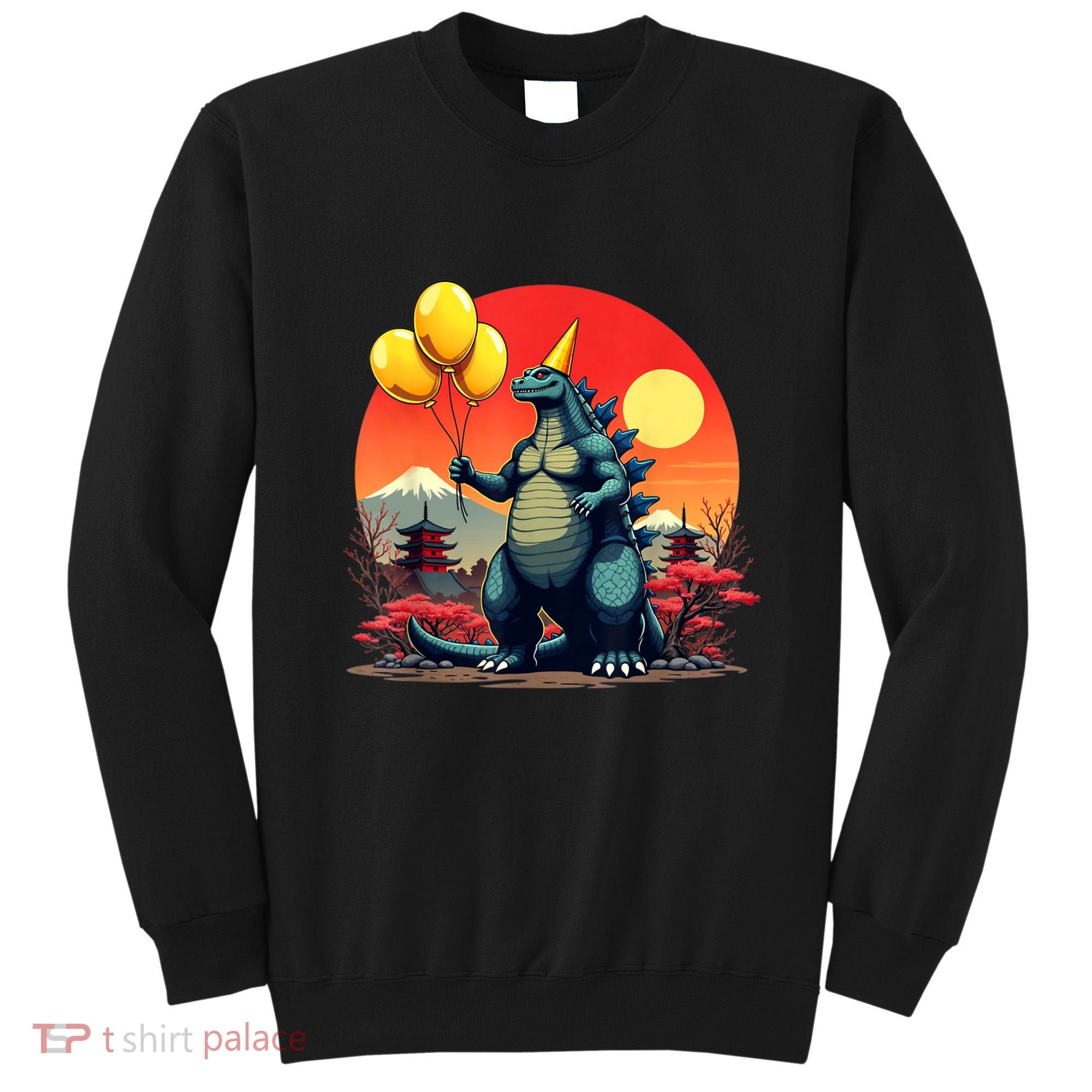 Kaiju Birthday Japan Monster Movie Bday Party Decorations Sweatshirt