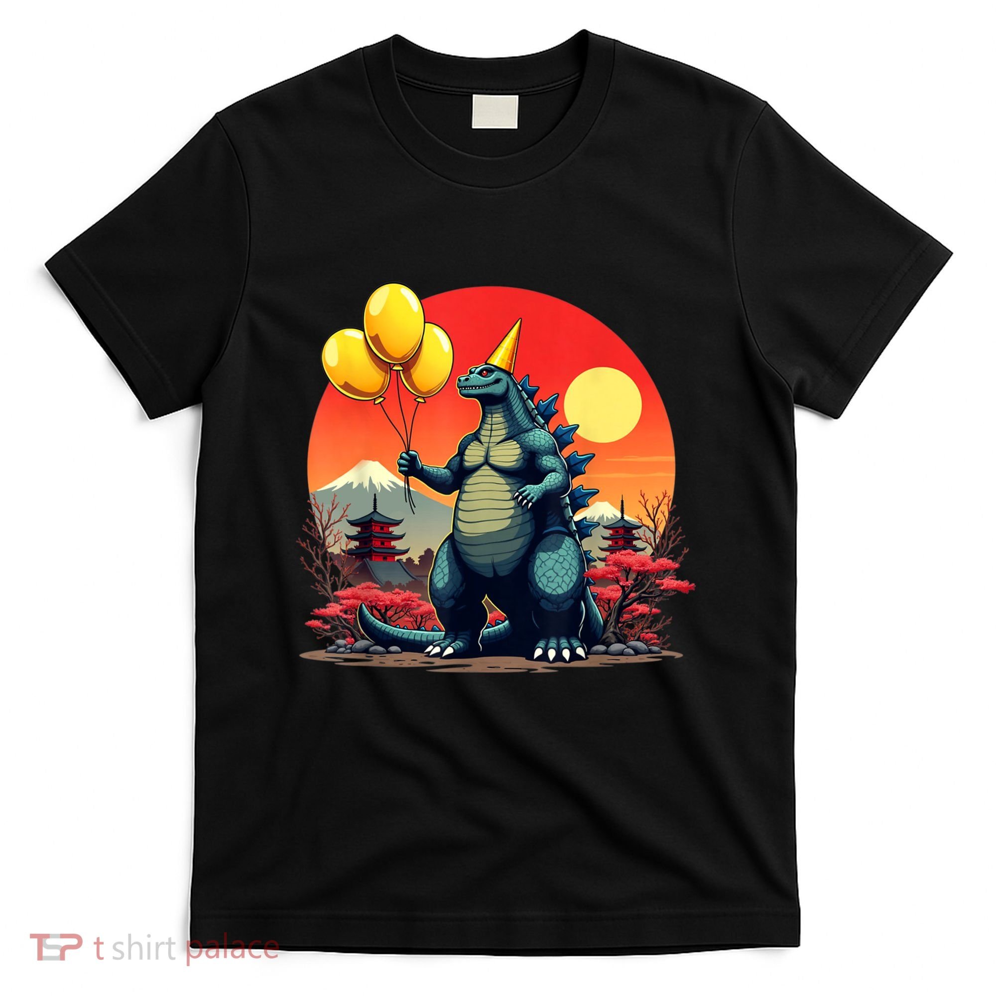 Kaiju Birthday Japan Monster Movie Bday Party Decorations T-Shirt