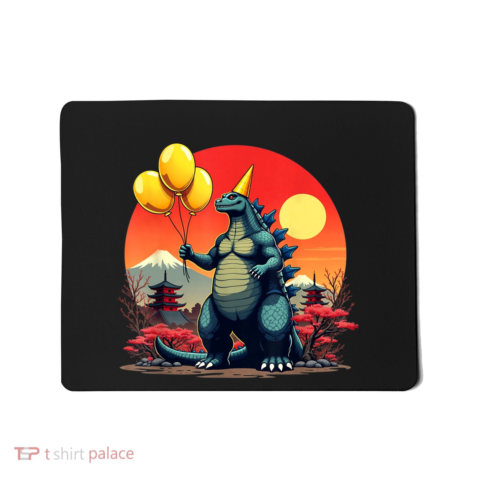 Kaiju Birthday Japan Monster Movie Bday Party Decorations Mousepad