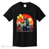Kaiju Birthday Japan Monster Movie Bday Party Decorations Kids T-Shirt thumb 0