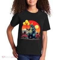Kaiju Birthday Japan Monster Movie Bday Party Decorations Kids T-Shirt thumb 2