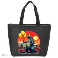 Kaiju Birthday Japan Monster Movie Bday Party Decorations Tote Bag thumb 0