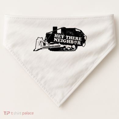 Killdozer Bulldozer USA-Made Doggie Bandana
