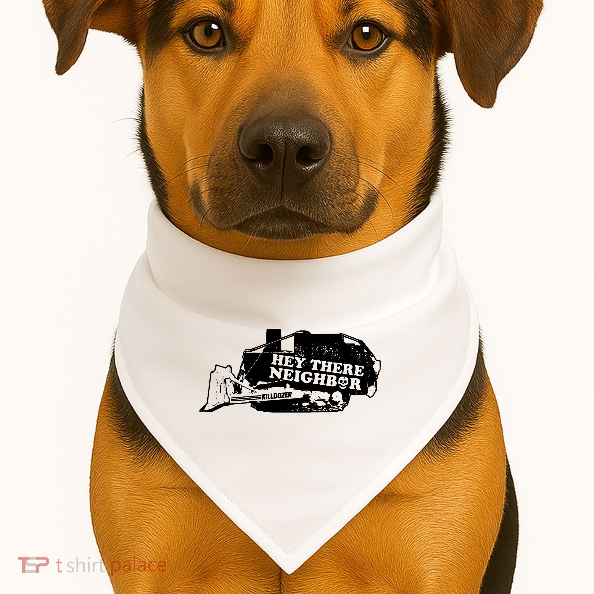 Killdozer Bulldozer USA-Made Doggie Bandana