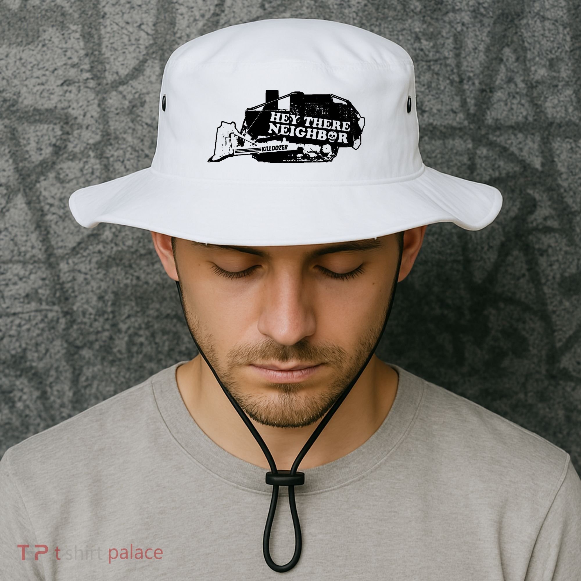 Killdozer Bulldozer Bucket Hat