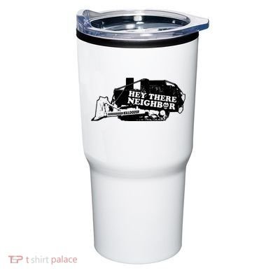 Killdozer Bulldozer Tumbler