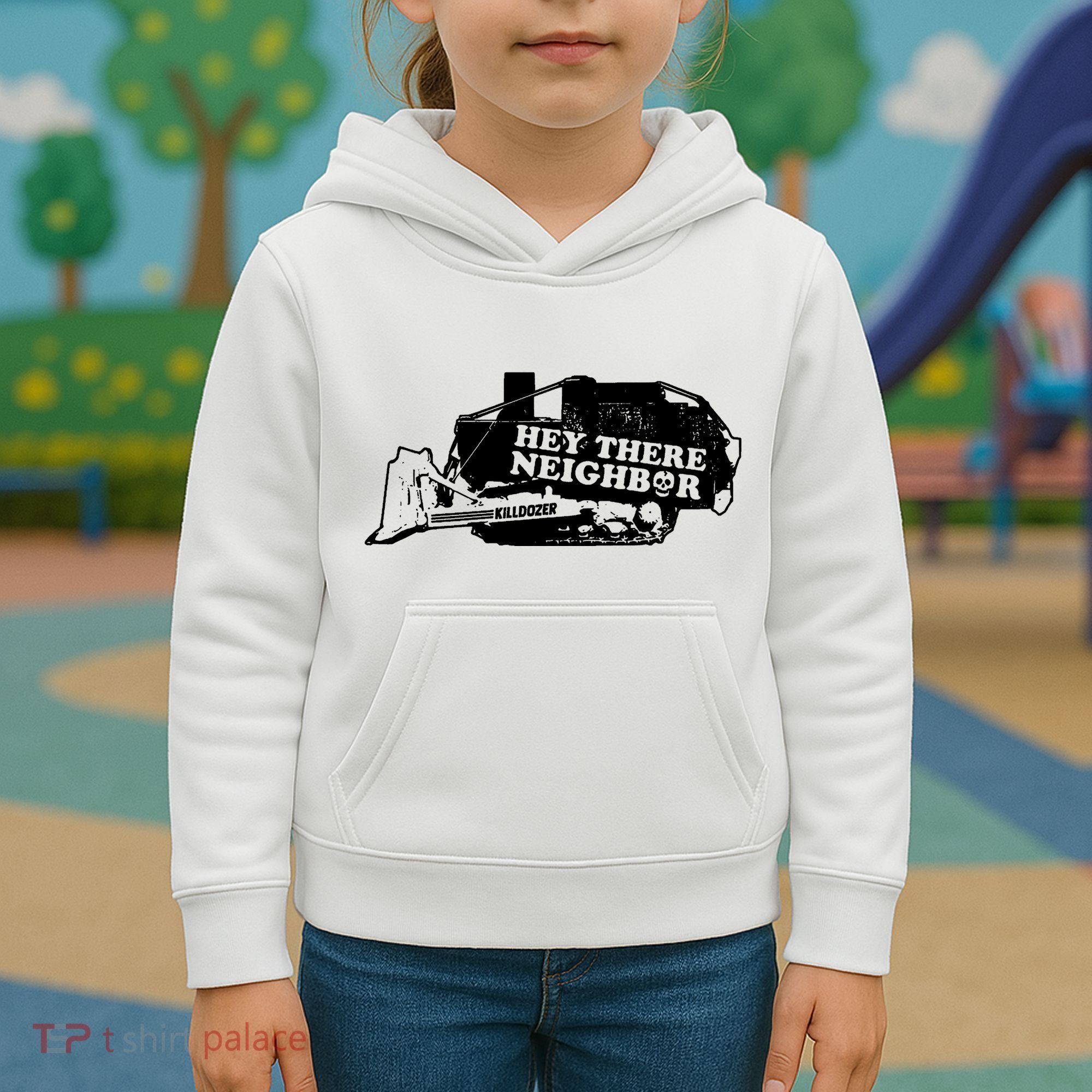 Killdozer Bulldozer Kids Hoodie