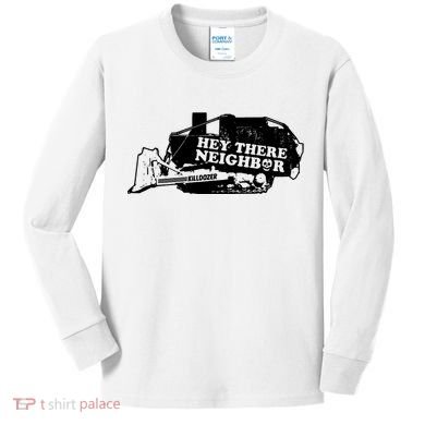 Killdozer Bulldozer Kids Long Sleeve Shirt
