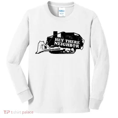 Killdozer Bulldozer Kids Long Sleeve Shirt
