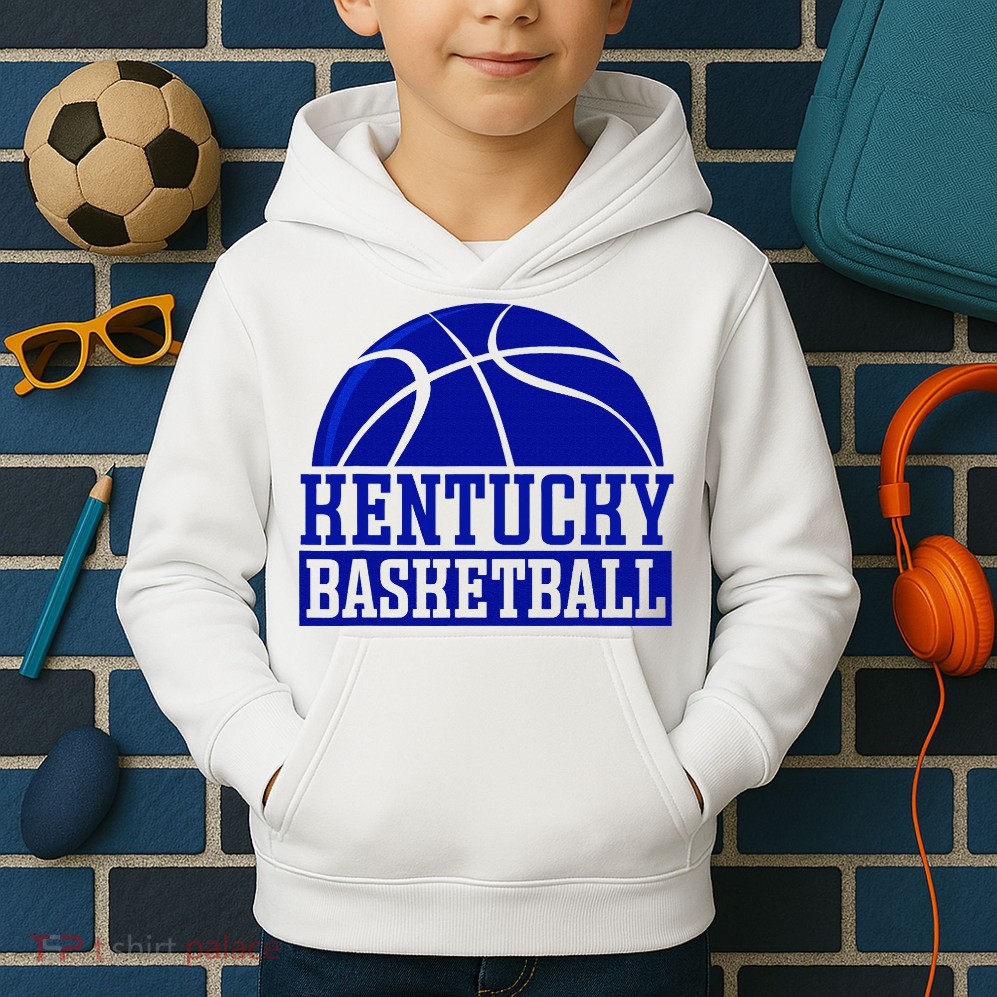 Kentucky Basketball Kids Hoodie