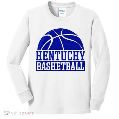 Kentucky Basketball Kids Long Sleeve Shirt