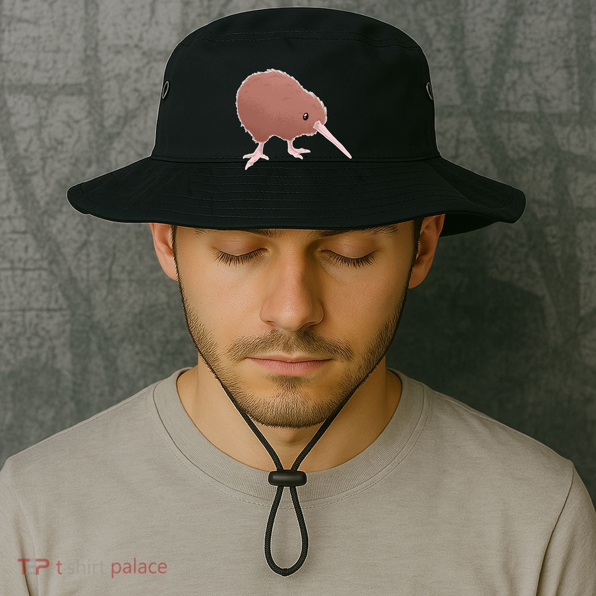 Kiwi Bird Bucket Hat
