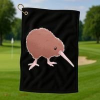 Kiwi Bird Golf Towel thumb 1