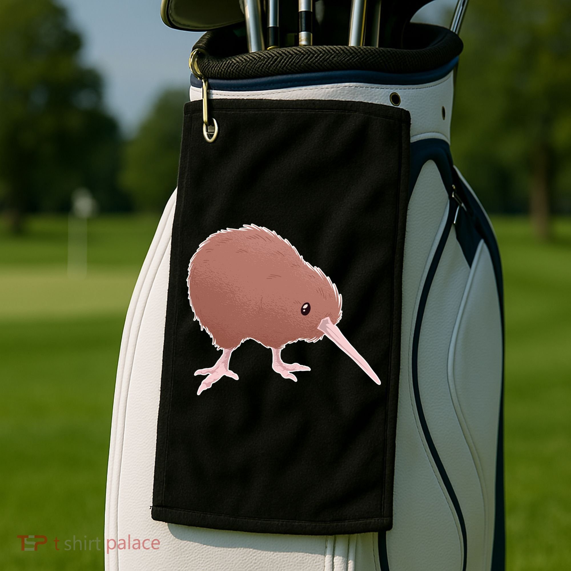 Kiwi Bird Golf Towel