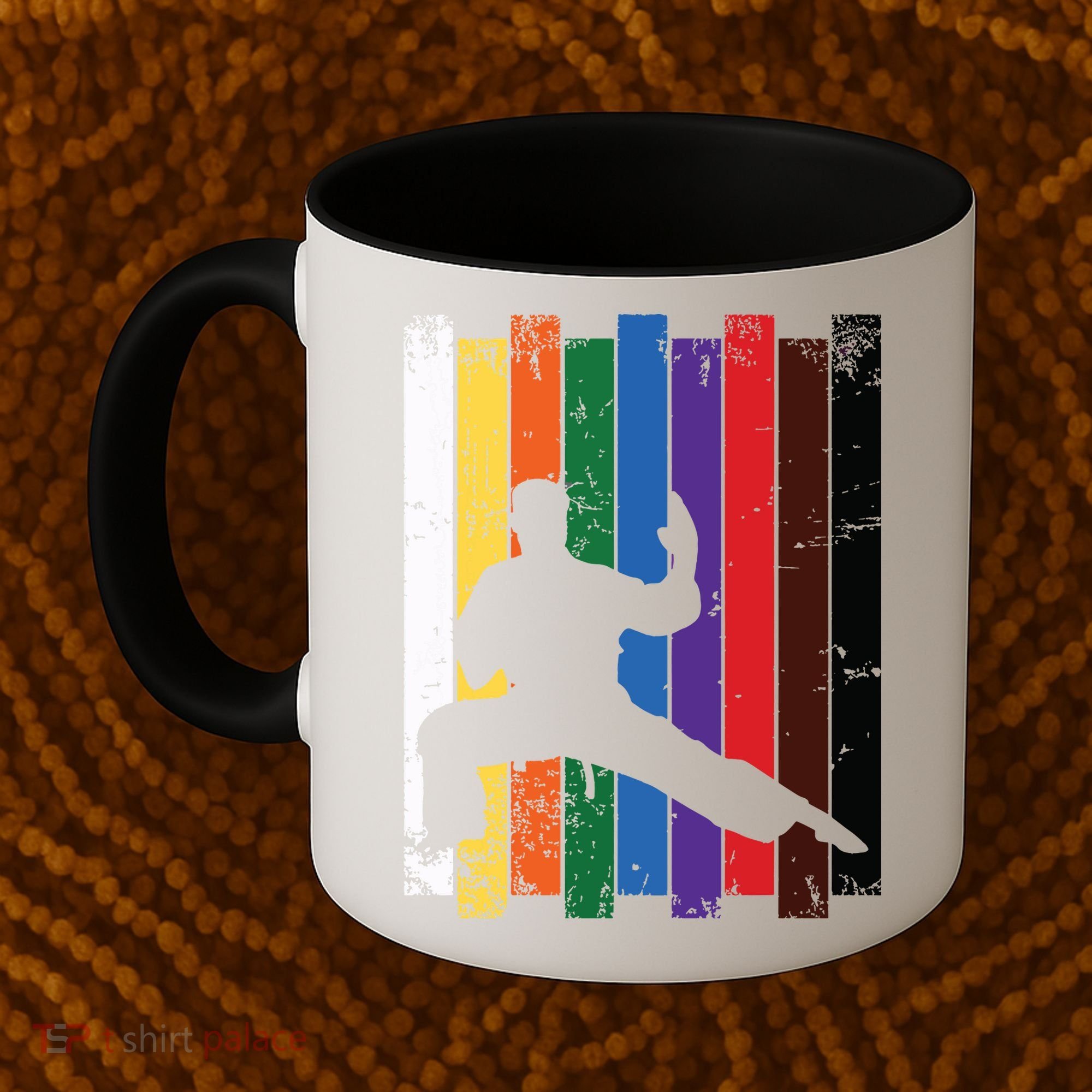Karate Belt Karate Silhouette T Martial Arts Coffee Mug