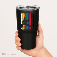 Karate Belt Karate Silhouette T Martial Arts Tumbler thumb 2