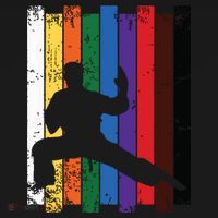 Karate Belt Karate Silhouette T Martial Arts Premium T-Shirt thumb 3