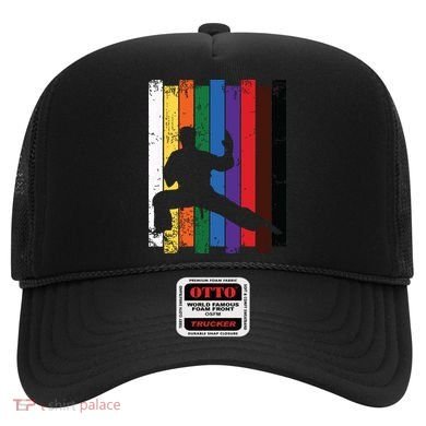Karate Belt Karate Silhouette T Martial Arts Hat