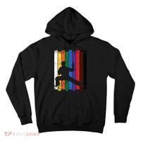 Karate Belt Karate Silhouette T Martial Arts Tall Hoodie thumb 0