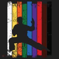 Karate Belt Karate Silhouette T Martial Arts Golf Towel thumb 3