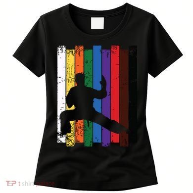 Karate Belt Karate Silhouette T Martial Arts Women's T-Shirt
