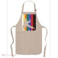 Karate Belt Karate Silhouette T Martial Arts Apron thumb 0