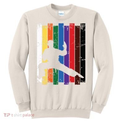 Karate Belt Karate Silhouette T Martial Arts Sweatshirt
