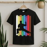 Karate Belt Karate Silhouette Martial Arts T-Shirt thumb 2