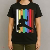 Karate Belt Karate Silhouette Martial Arts T-Shirt thumb 4