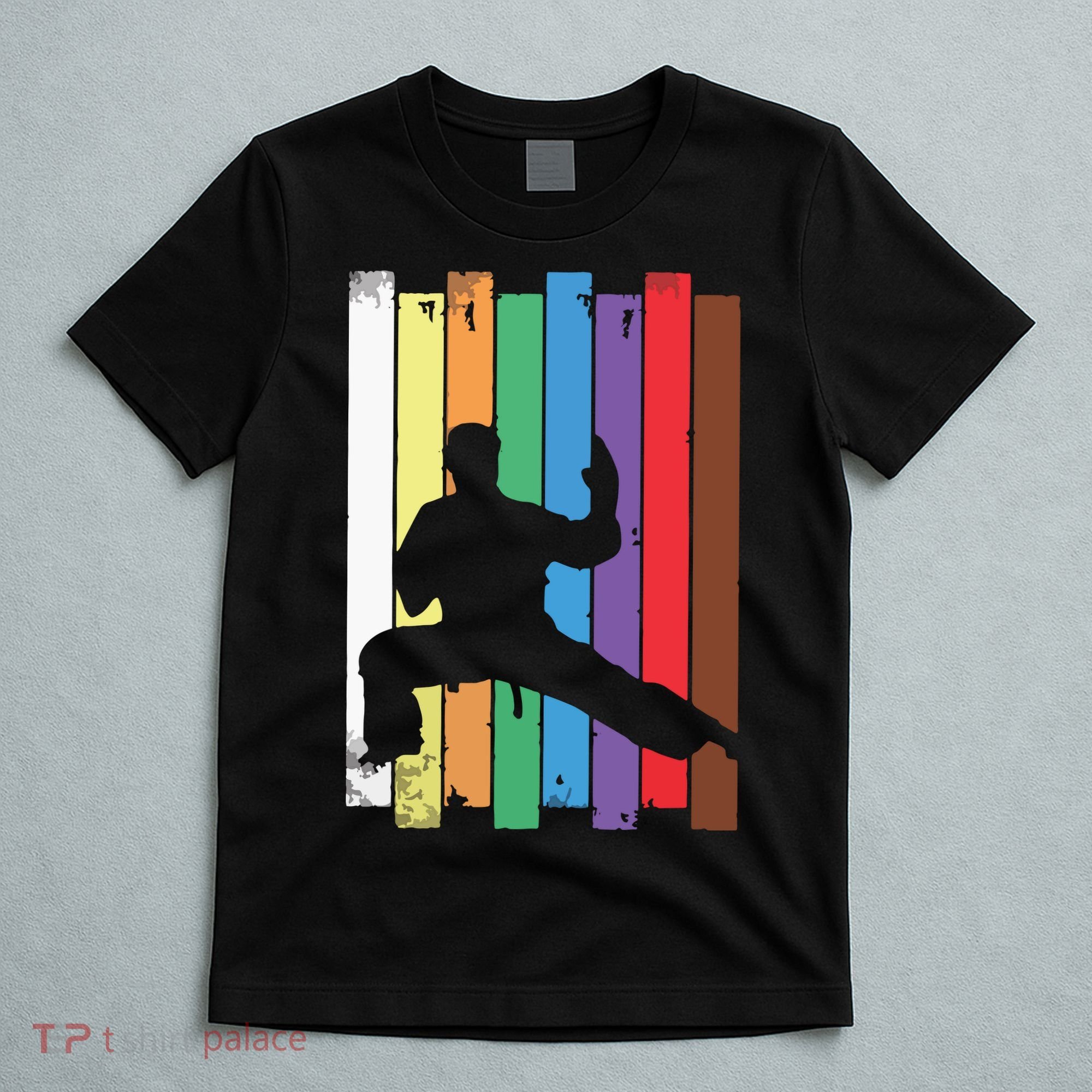 Karate Belt Karate Silhouette Martial Arts T-Shirt