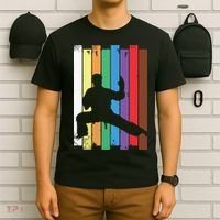 Karate Belt Karate Silhouette Martial Arts T-Shirt thumb 6
