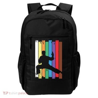Karate Belt Karate Silhouette Martial Arts Backpack