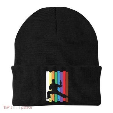 Karate Belt Karate Silhouette Martial Arts Beanie