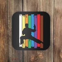 Karate Belt Karate Silhouette Martial Arts Coaster thumb 0