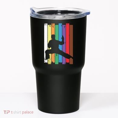 Karate Belt Karate Silhouette Martial Arts Tumbler