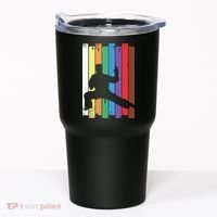 Karate Belt Karate Silhouette Martial Arts Tumbler thumb 0