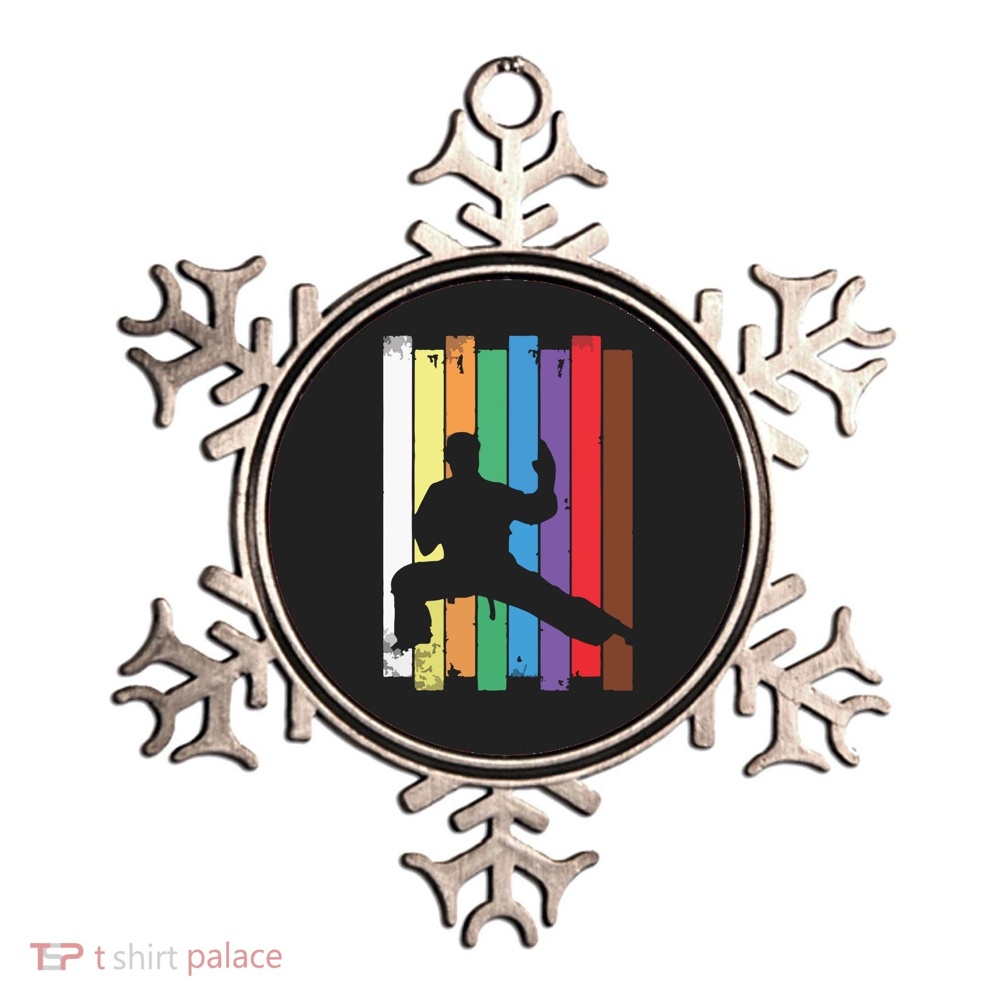 Karate Belt Karate Silhouette Martial Arts Ornament
