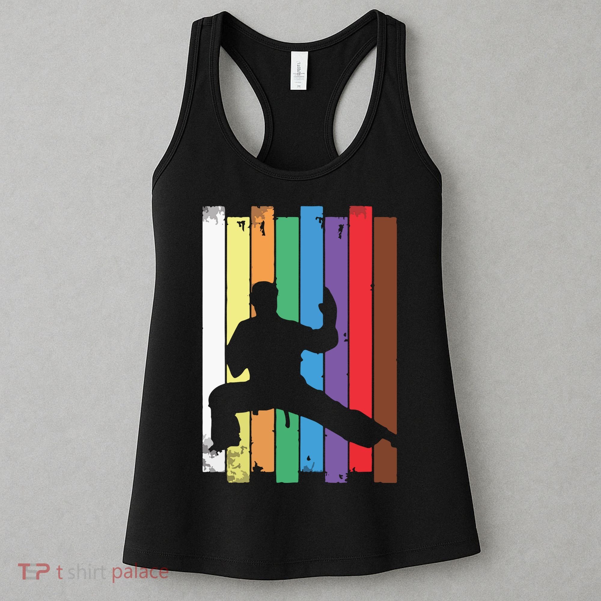Karate Belt Karate Silhouette Martial Arts Women's Tank Top