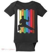 Karate Belt Karate Silhouette Martial Arts Baby Bodysuit thumb 0